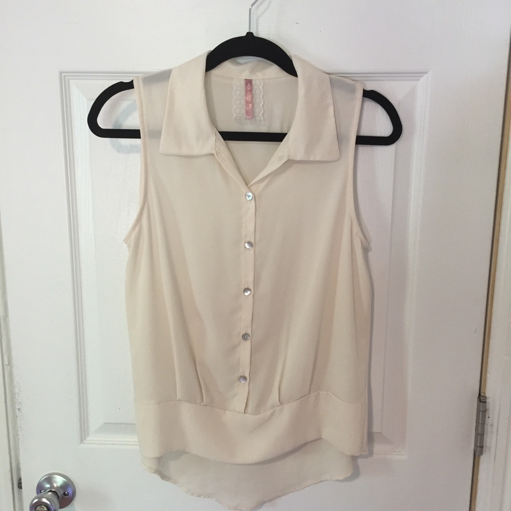Mauve Tank Top - Size Medium